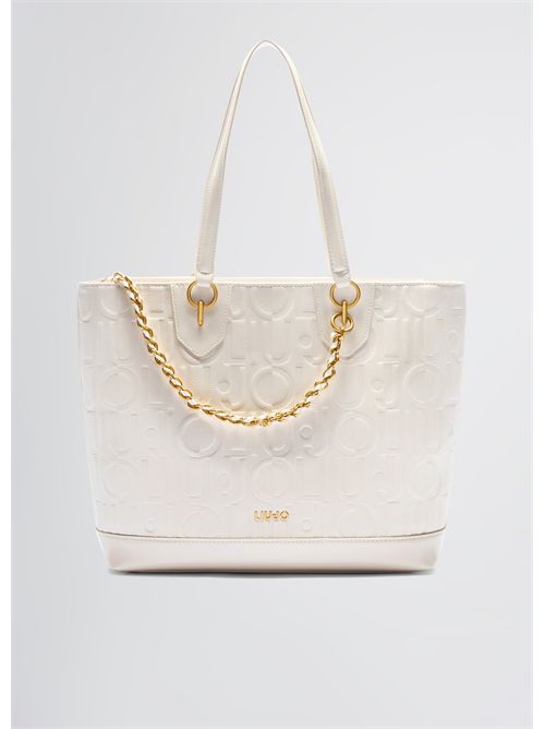 bag woman cream LIU JO | AA5197E0538/X0459